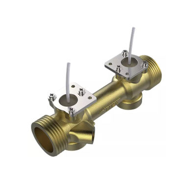 Dia 20mm Brass Pipe Flow Sensor Ultrasonic High Temperature Resistance